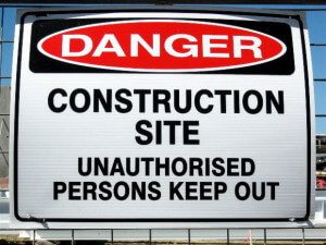 Construction Site Sign