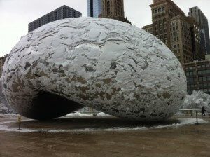 Frozen Bean Millennium Park