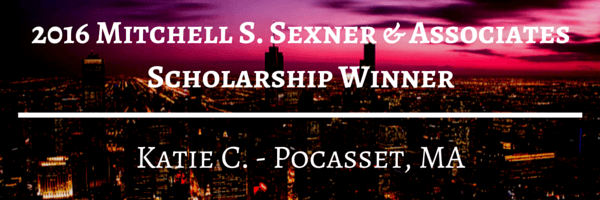 About 2016 Mitchell S. Sexner & Associates LLC Scholarship Winner!