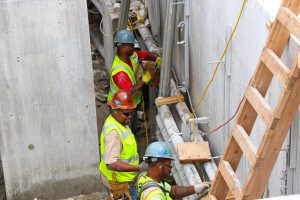 Construction site & Workers