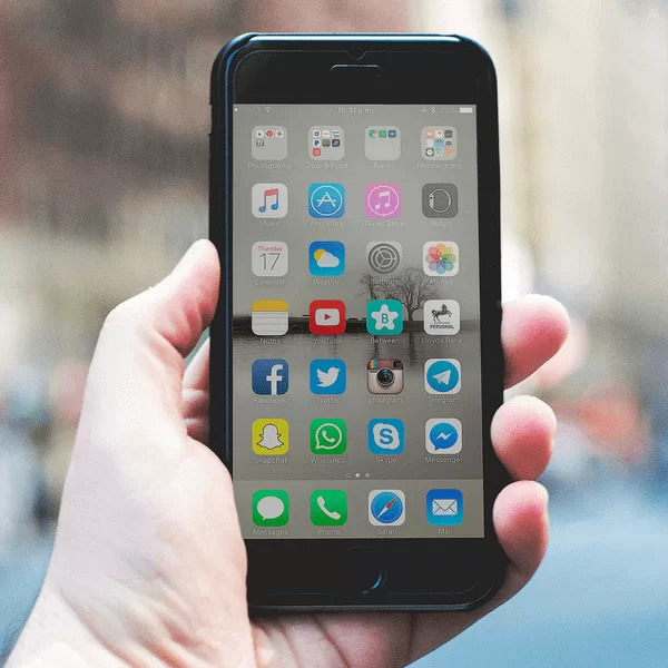 People on social media