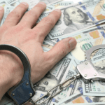 Handcuffs on Money