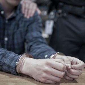 Guy in handcuffs