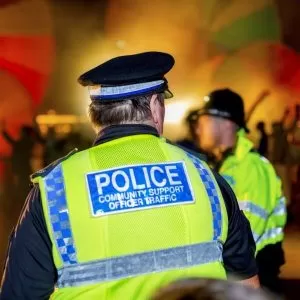 arrested at a festival