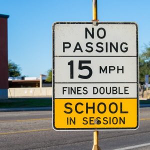 how much is a speeding ticket in a school zone