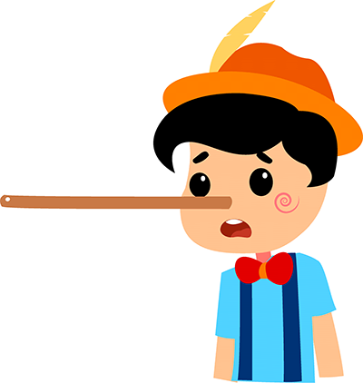 liars nose