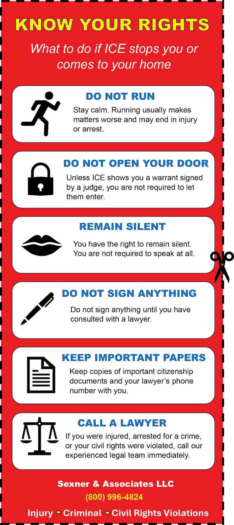 know your rights against ice