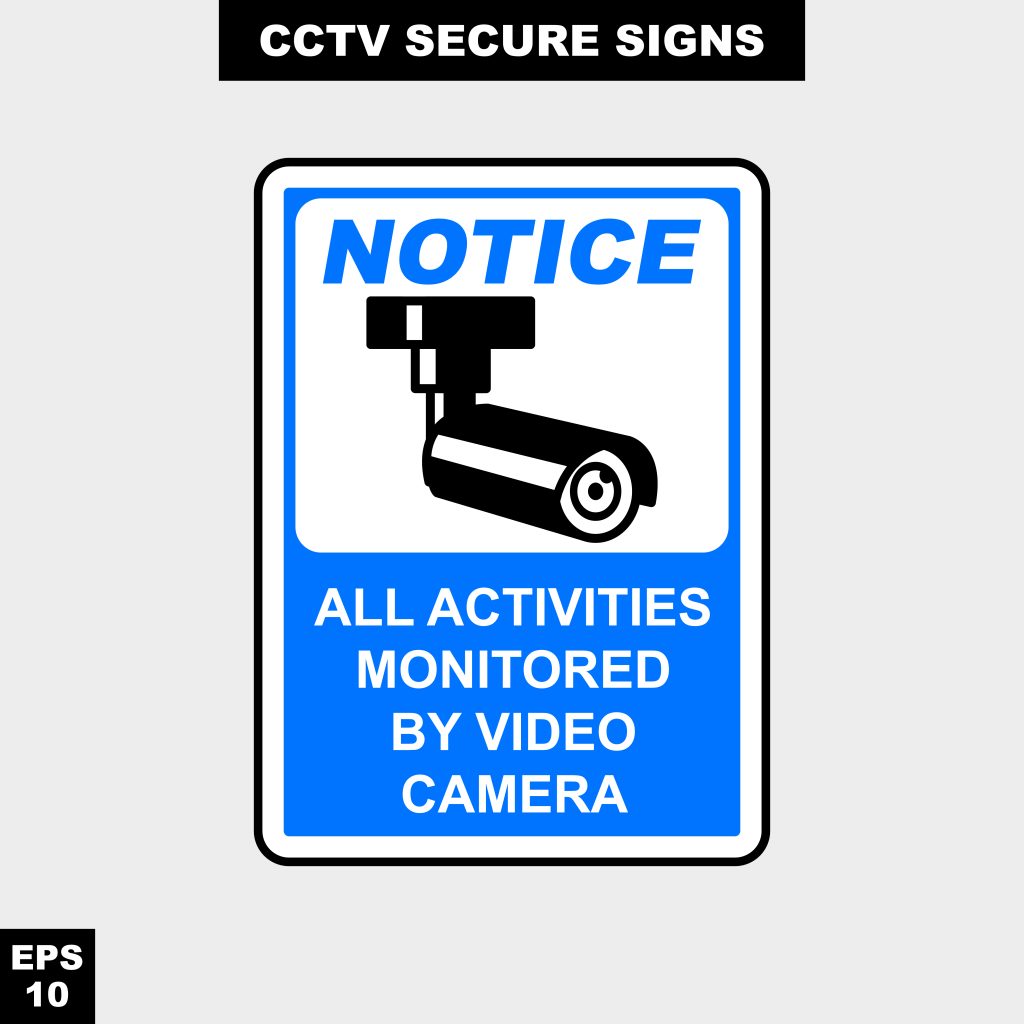 Notice to not shoplift