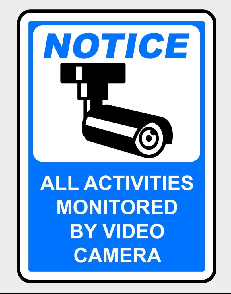 Notice to not shoplift