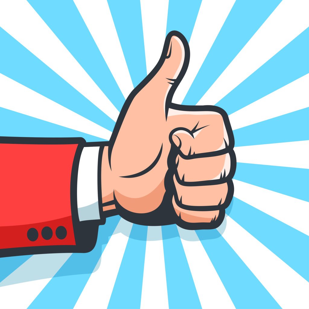 Thumbs up
