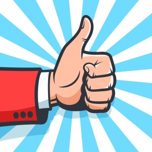 Thumbs up