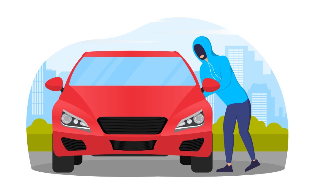Burglary to auto