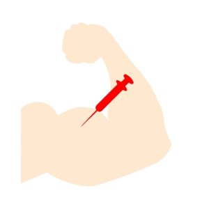 injecting steroids