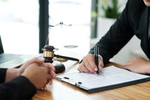 attorney signing documents