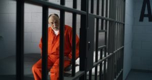 Old man in jail