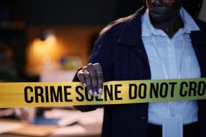 murder scene