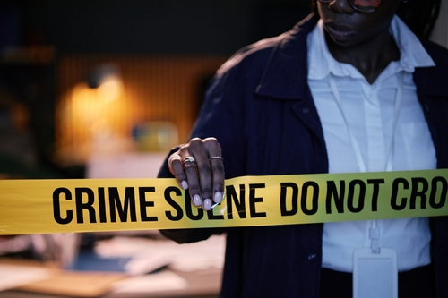 murder scene